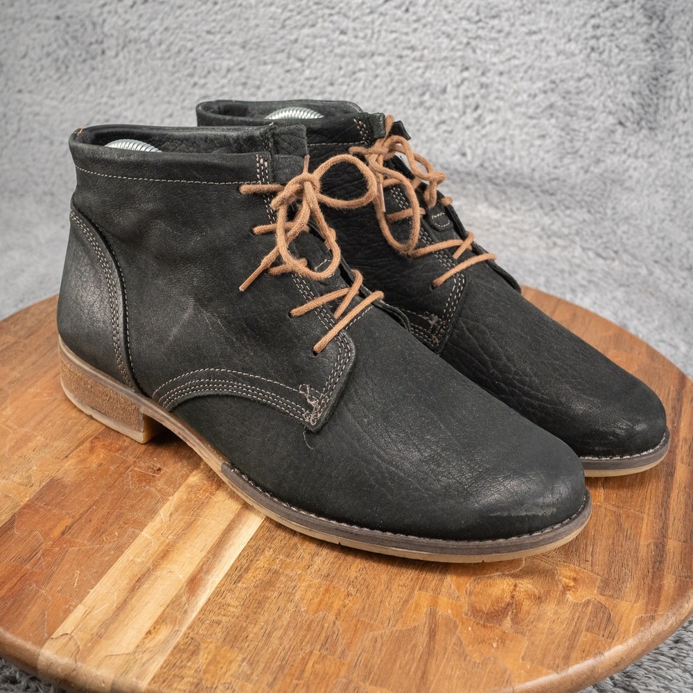 Josef Seibel Sienna 03 Nubuck Leather Ocean Casual Ankle Boots Women's Sz 40
